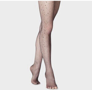 𝅺A New Day Jeweled Fishnet Stockings 1X/2X